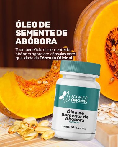 ÓLEO DE SEMENTE DE ABÓBORA FÓRMULA OFICINAL